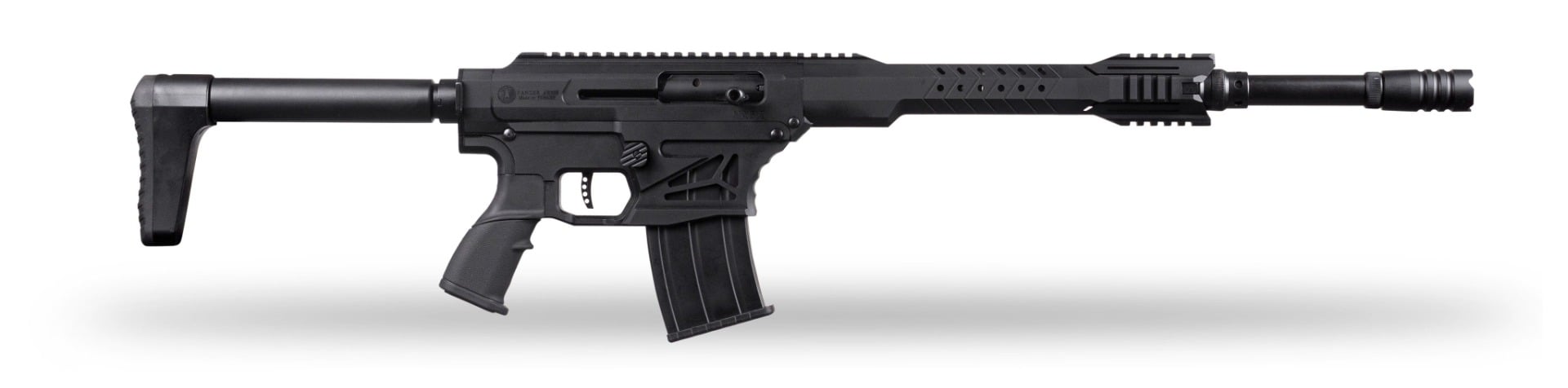 Panzer MAG12 Tactical 12ga Shotgun, Black - PAMAG12TSSB