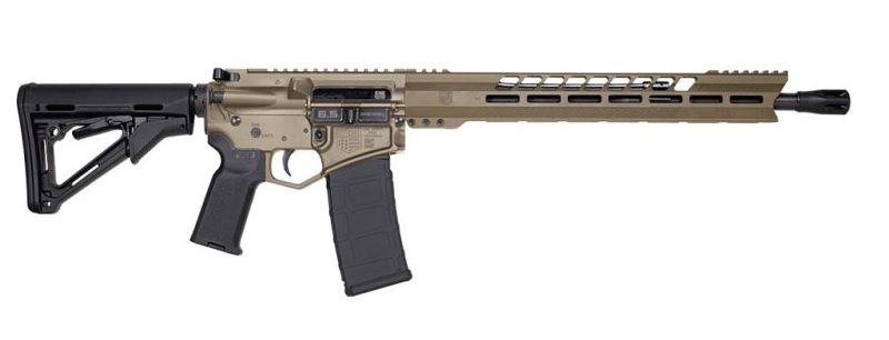 Diamondback DB15 6.5 Grendel AR Rifle 18" FDE