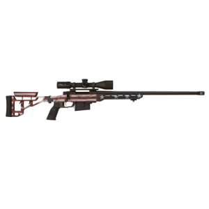 HOWA M1500 TSP 300 PRC 24" 10rd Bolt Rifle w/ Threaded Barrel & 4-16x50 Scope | American Flag