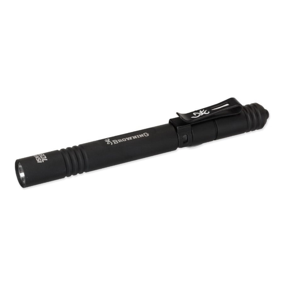 Browning Microblast 60 lm LED Water-Resistant Impact-Resistant Pen Light, Black - 3712123