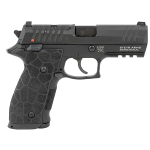 Langdon Tactical Steyr ATD Comp Compact 9mm Pistol, 4 Barrel, 20+1, Black