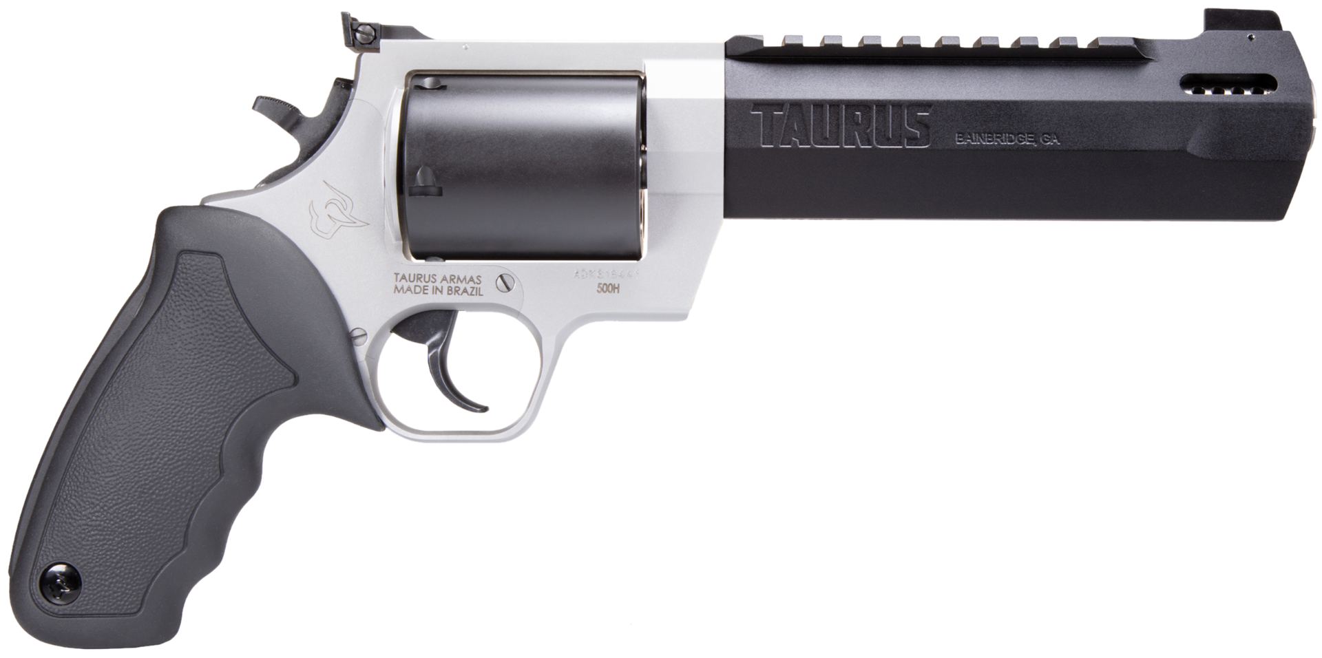 TAURUS RAGING HUNTER 500S&W – 6 3/4″ 5-SHOT TWO-TONE - No Credit Card Fees - Low, flat rate shipping