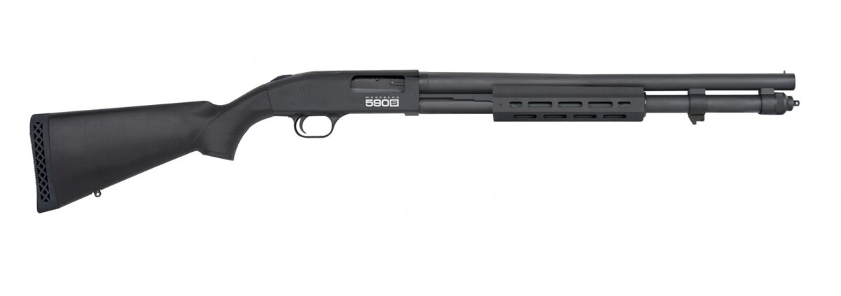 Mossberg 590S TACT 12/20 13+1 BL/SY OR 13-SHOT | OPTICS READY