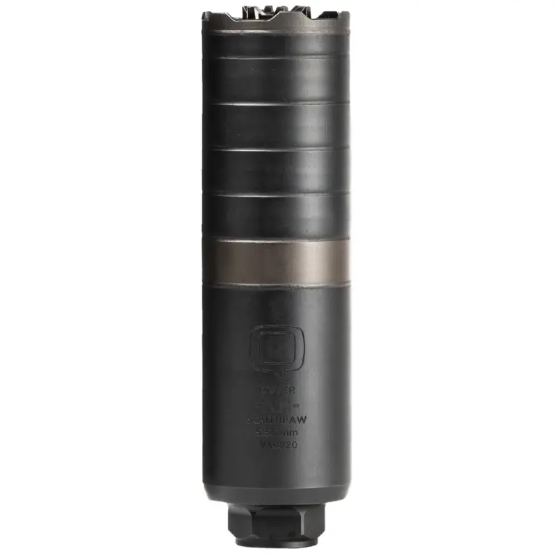 Q Southpaw Quickie 5.56 Suppressor 6in 1.75in Black