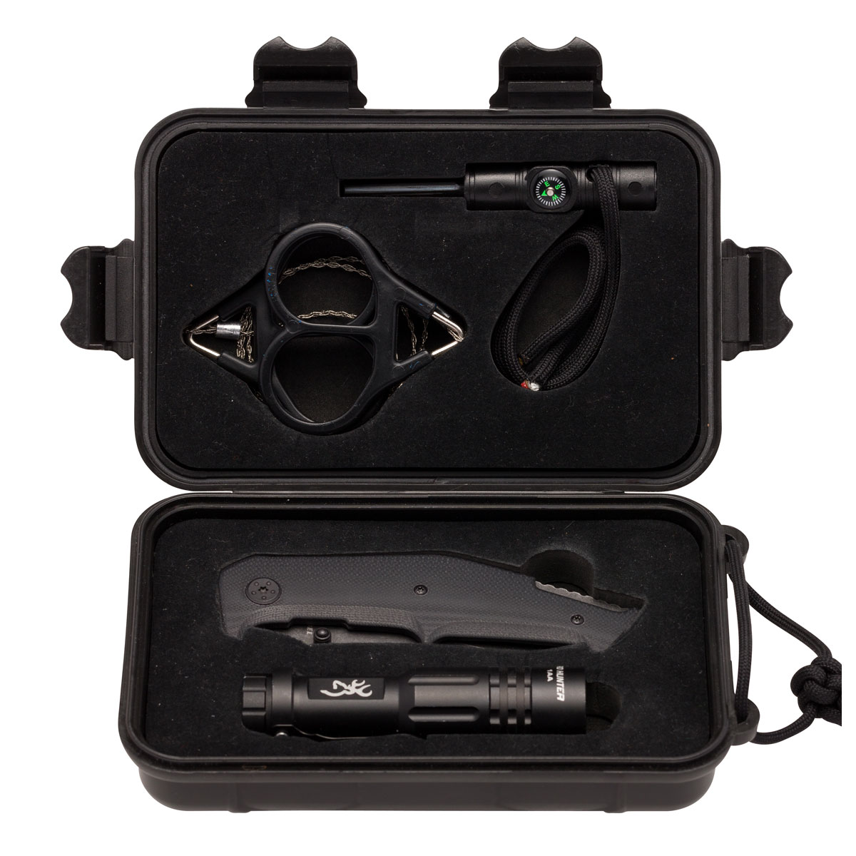 Browning Outdoorsman Survival Combo Kit, Black - 3220288