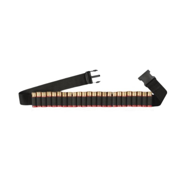 Hunter's Specialties Shotgun Shell Belt, 25 Cartridges Black