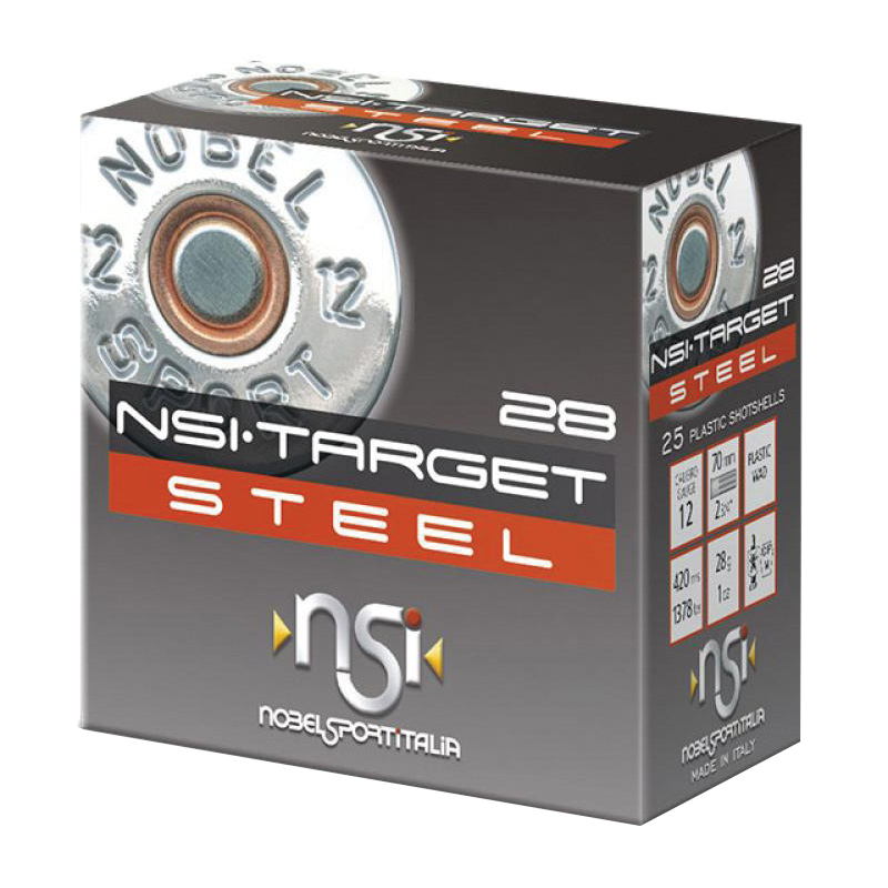 Nobel Sport Target Steel Loads 12 Gauge 2-3/4" #6 1 Ounce 25rds
