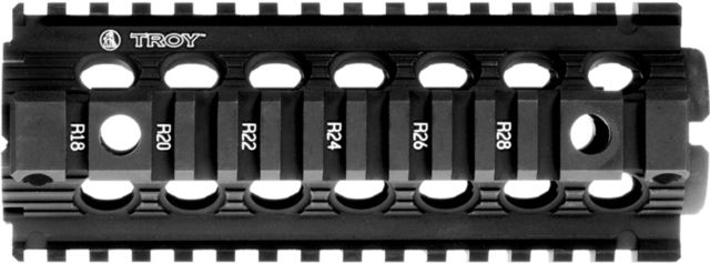 Troy 7 in. Modular Rail Forend Drop in for M4/M16/AR15 Carbines Black NSN - 1005-01-644-6293
