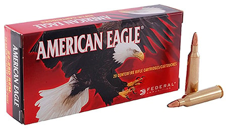 American Eagle 22-250 50gr JHP Ammunition 20rds - AE22250G