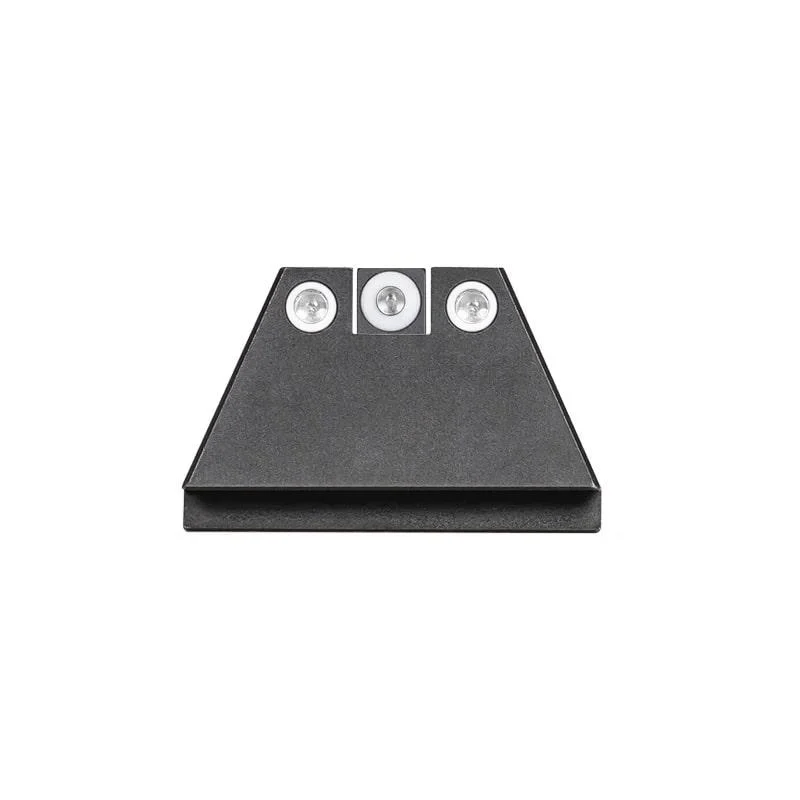 Night Fision Suppressor Height Night Sight Set White Front White Back for Glock