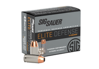 Sig Sauer Elite .45 Auto 185 Grain V-Crown JHP Ammo