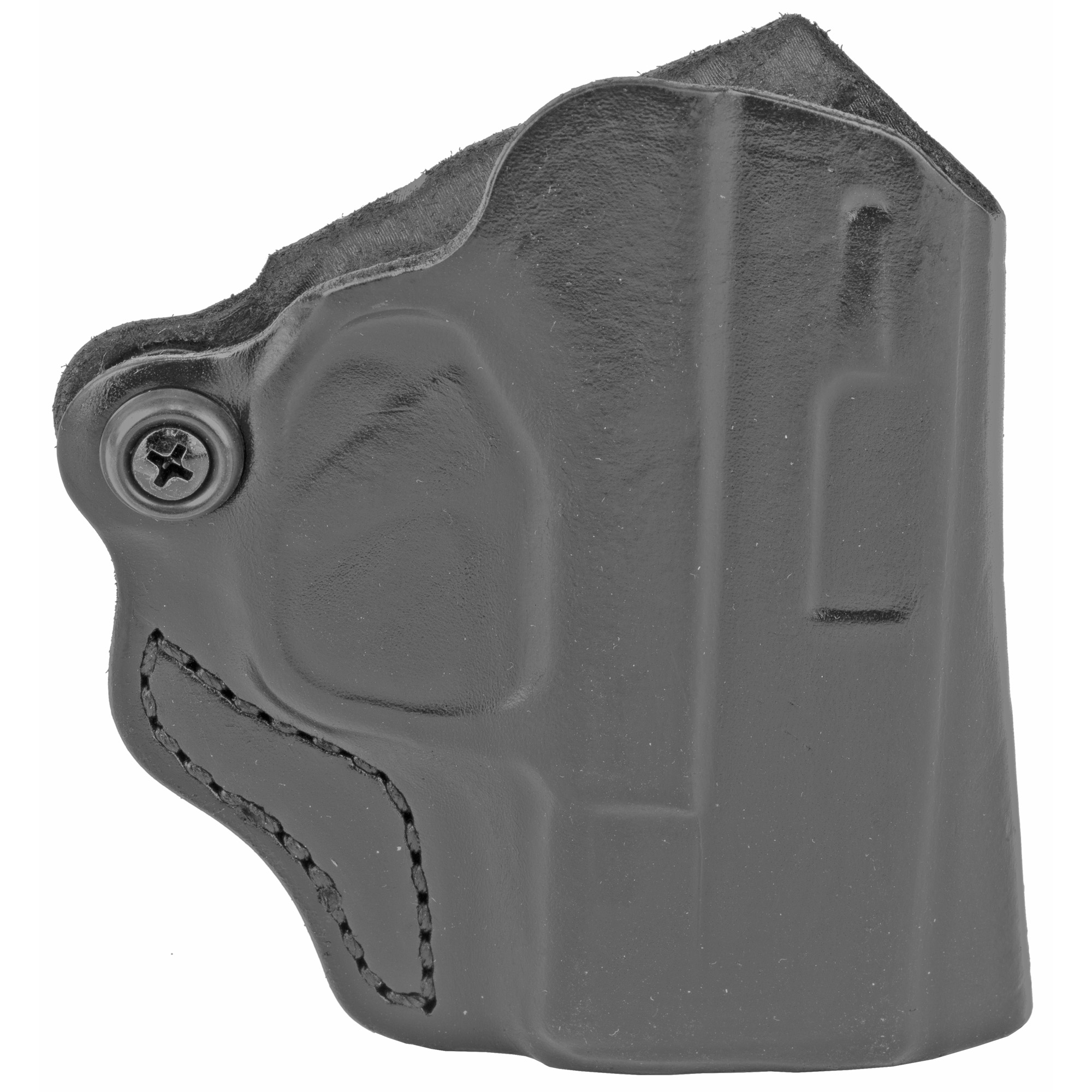 DeSantis Gunhide Mini Scabbard Belt Holster, fits Springfield Hellcat, Right Hand, Black Leather