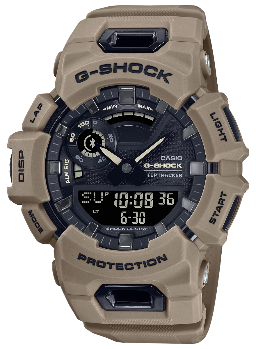 Casio G-Shock GBA900-5A Analog/Digital Wrist Watch, Tan - GBA900UU5A