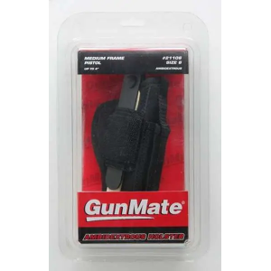 Uncle Mikes 21106 Gun Mate   Black Synthetic Hip Up to 4 Barrel Medium Frame Pistol Ambidextrous Hand