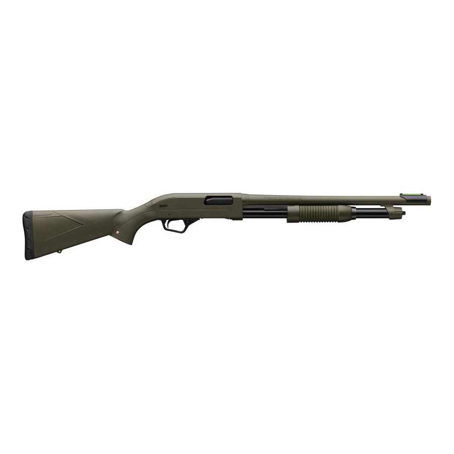 Winchester SXP Defender 12 Gauge 18" Pump Action Shotgun, OD Green - 512425395