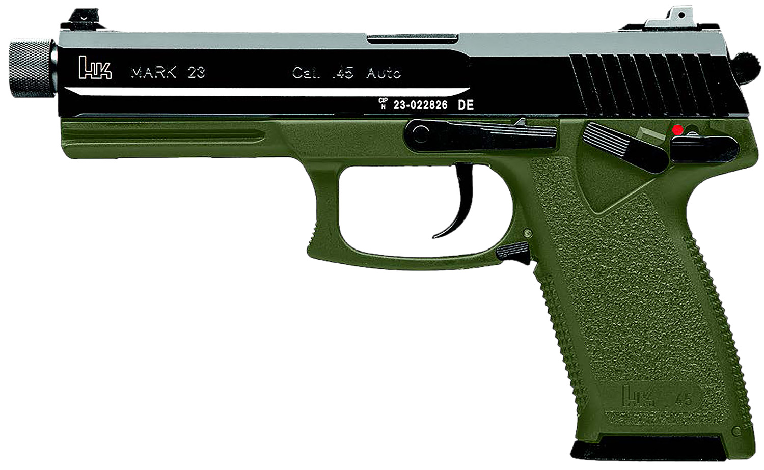 HK Mark 23 .45 ACP Pistol with Threaded Barrel