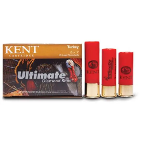 Kent Cartridge C123TK505 Ultimate Turkey 12 Gauge 3 1 3/4 oz 5 Shot 10 Bx/ 10 Cs