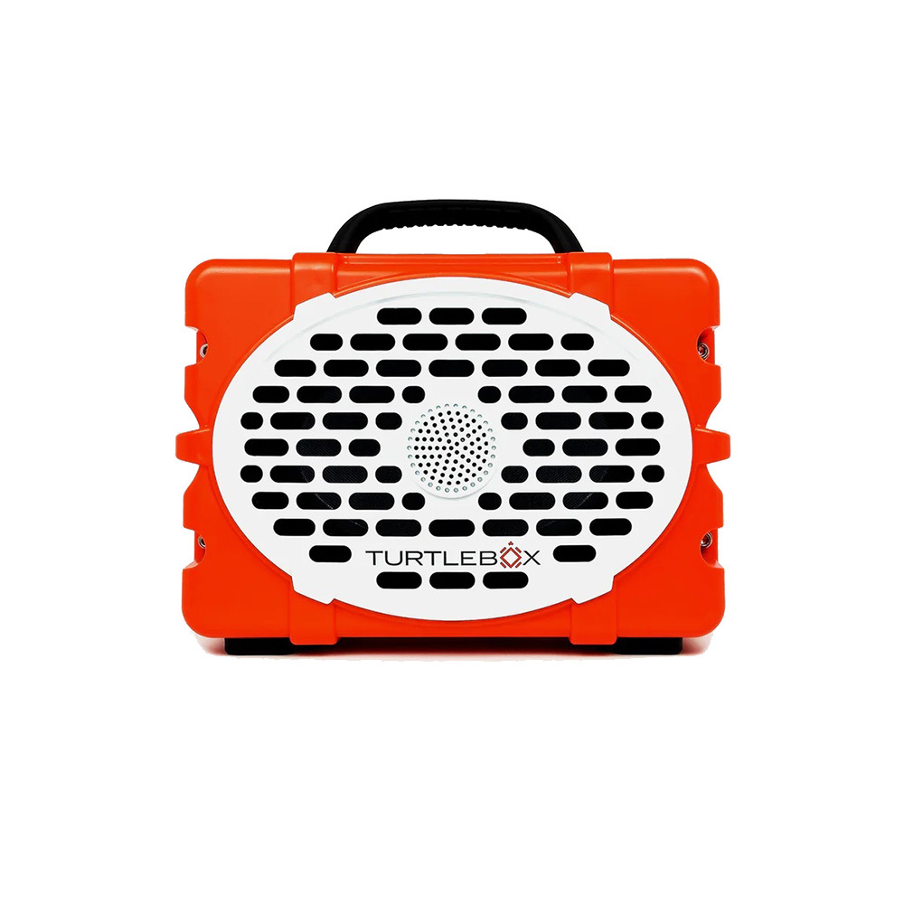 Turtlebox Original Gen 3 Speaker, Orange & White