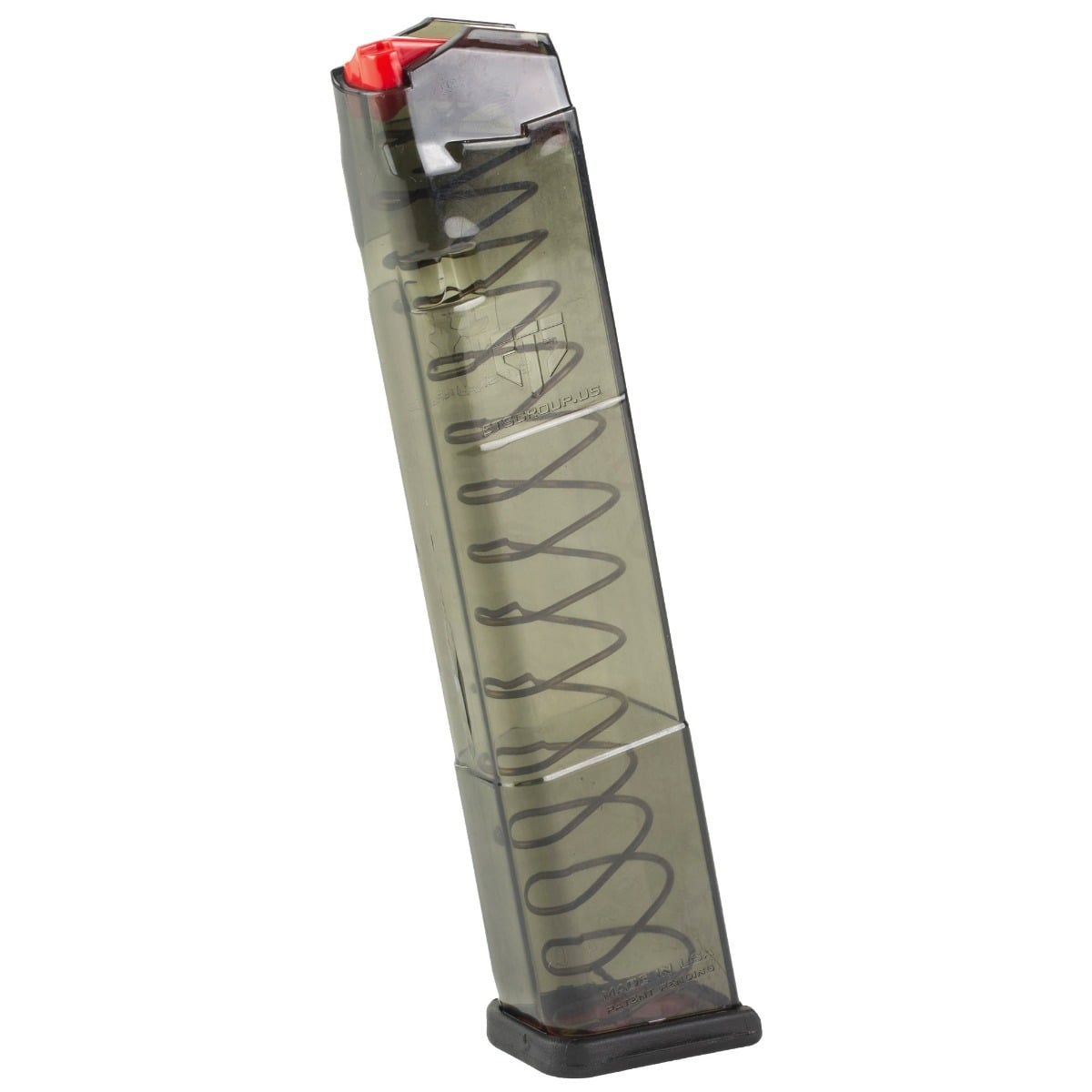 ETS 40S&W 24rd Glock Magazine, Carbon Smoke - SMK-GLK-22-170