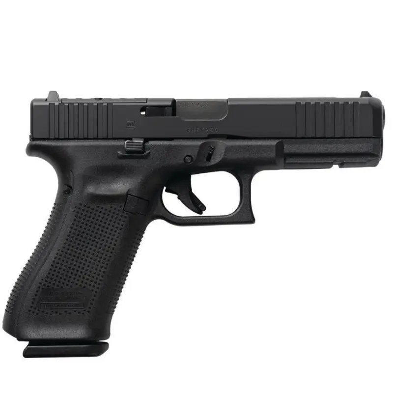 Glock V-Series Model 17 Handgun 9mm Luger 17rd Magazines (3) 4.5" Barrel RMR Black Cerakote Austria
