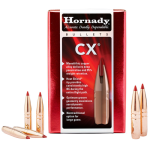HORNADY Reloading Bullets CX 7mm 139 Grain 50rd