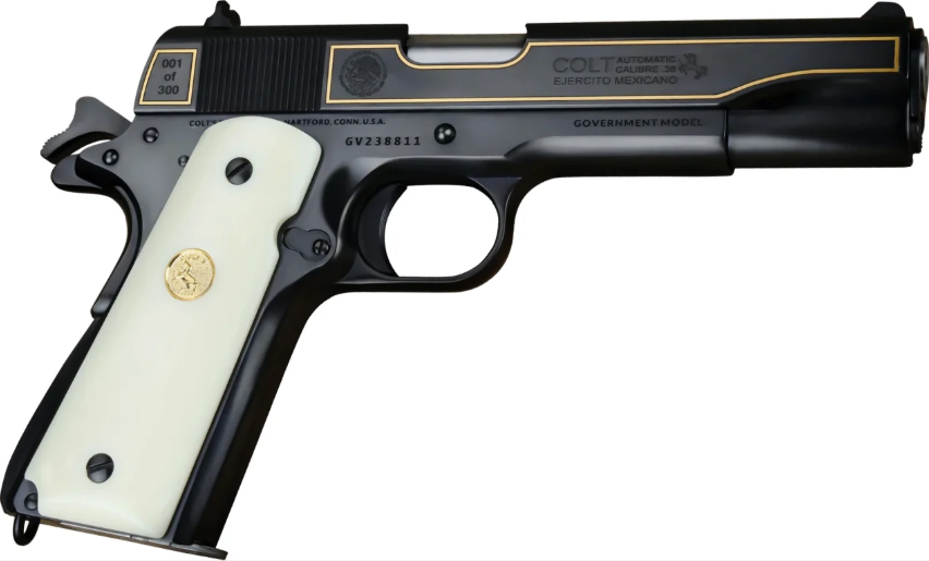 Colt 1911 Ejercito Mexicano 5" .38 Super Auto 9rd Pistol, Limited Edition 1 of 300 - SKC-EJM-38