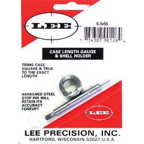 Lee Precision 6.5x55mm Swedish Steel Case Length Gauge - 90126
