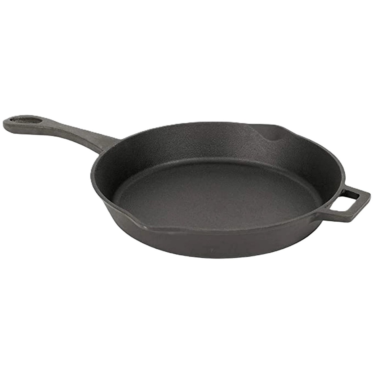 Bayou Classic 12-Inch Cast Iron Skillet, Black - 7432