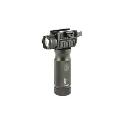 Leapers UTG Flashlight New Gen 400 Lumen Fits Picatinny W Quick Detach Mount Base, Black -  MNT-EL228GPQ-A