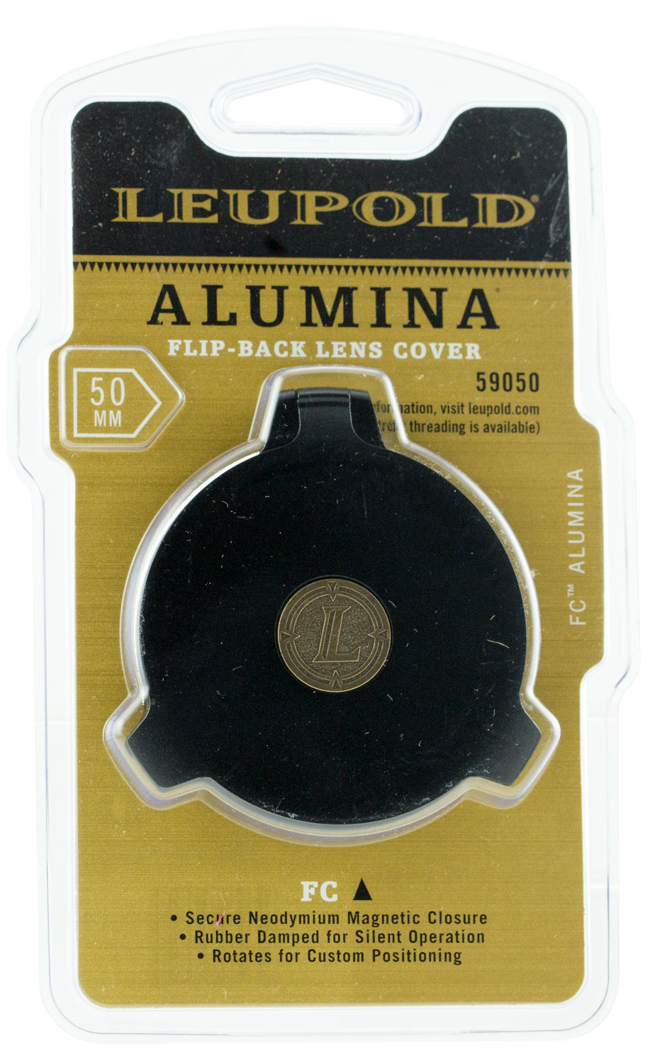 Leupold & Stevens Alumina Flip-Back Lens Cover, 40mm - 59045