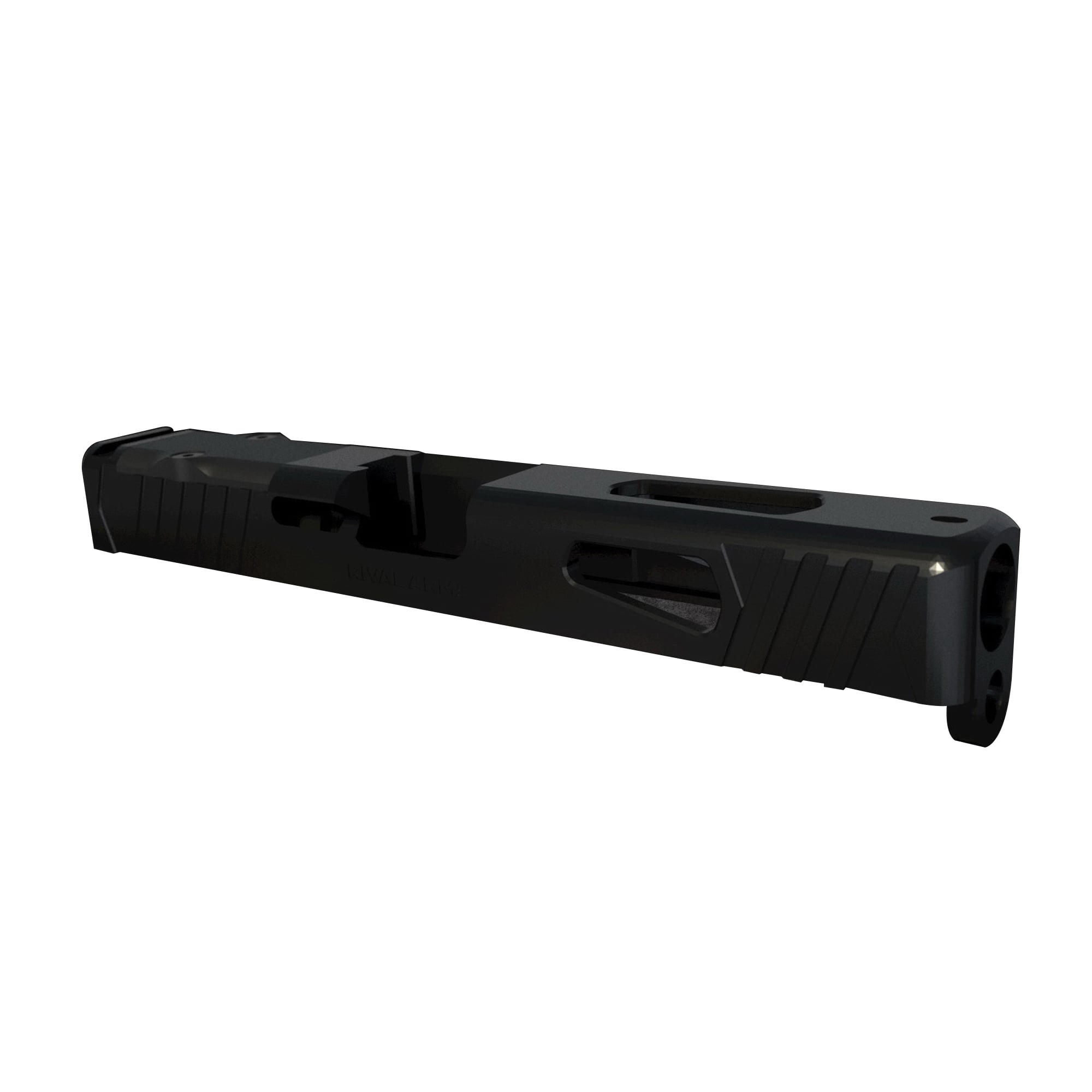 Rival Arms Precision Slide w/ RMR Cut for Glock 17 Gen 4 Pistol, Quench-Polish-Quench - RA10G104A