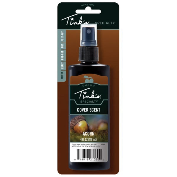 Tinks Power Cover Scent, 4 fl oz Spray, Acorn - W5904
