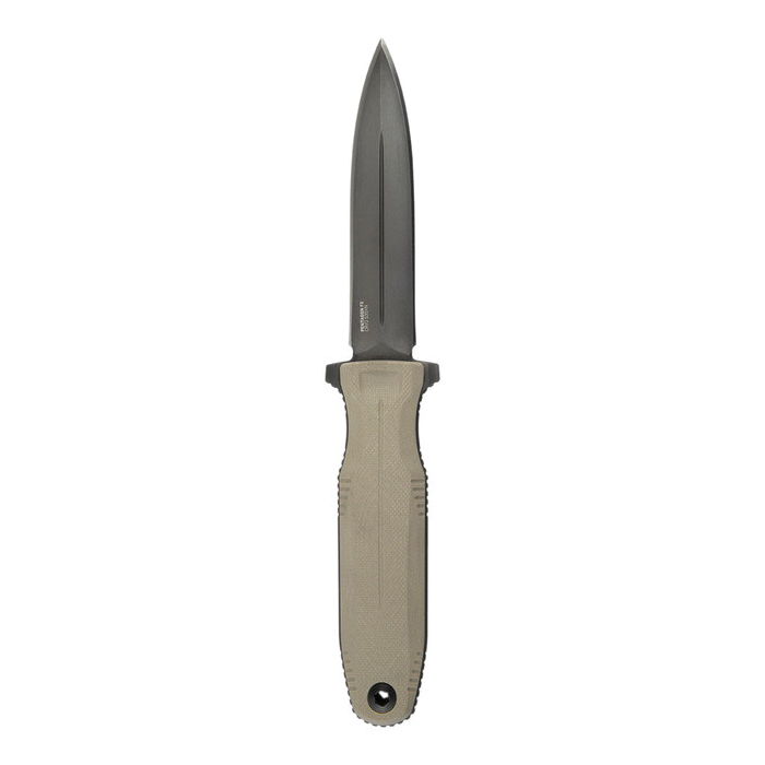 SOG Knives Pentagon FX, Fixed Blade Knife, Spear Point, Flat Dark Earth - SOG17-61-02-57