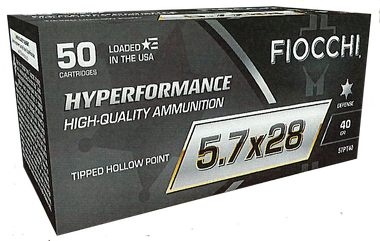 Fiocchi Hyperformance 5.7x28mm 40gr Tipped Hollow Point