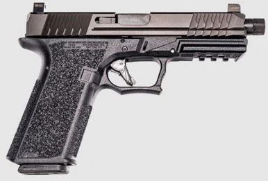 Polymer80 P80-PFS9-CMP-TFNS-BLK Completed Full Size 9mm 5″ 17+1 W/ Threaded Barrel Black