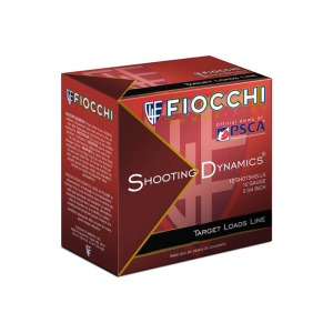 Fiocchi Shooting Dynamics 12 Gauge 2.75\" 1oz #7.5 Shot 25 Rounds Lead Case 12SD1X75
