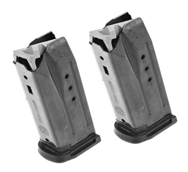 Ruger Security-9 Compact 9mm 10 Round Magazine, 2-Pack - 90686