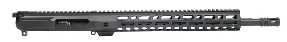 PSA Gen4 16" 9mm Nitride 1/10 13.5" Lightweight M-lok Railed Upper - With BCG & CH