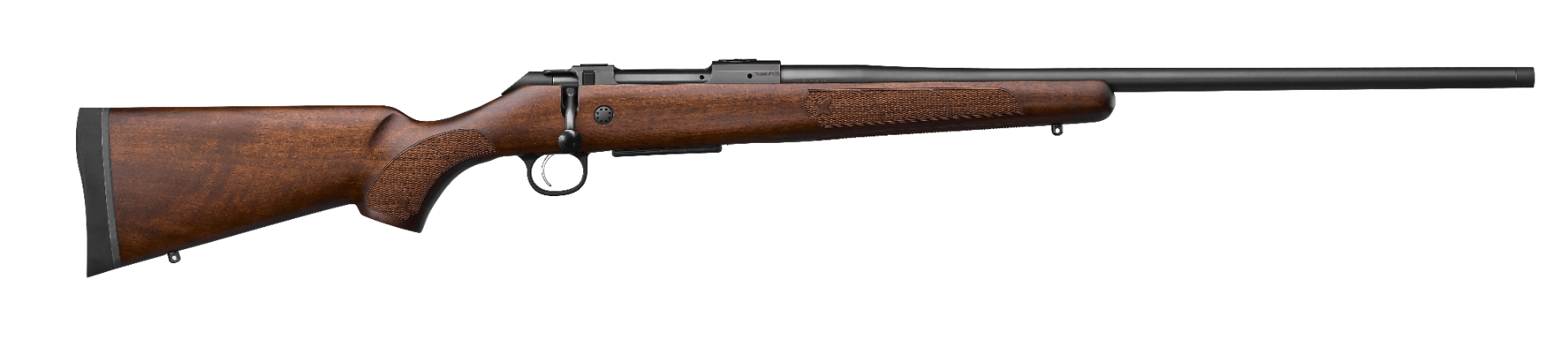 CZ 600 PLUS AMERICAN 6.5 CM – 24″ BLACK WALNUT STOCK - No Credit Card Fees - Free Shipping