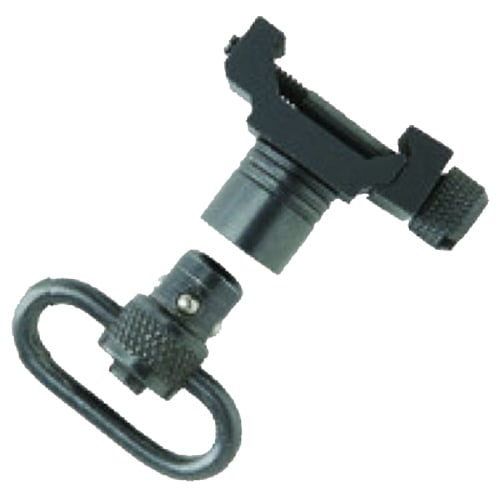 Uncle Mike's Push Button Picatinny Attachment, Black - 21101