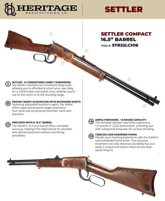Heritage Manufacturing 22 LR 13 13+1