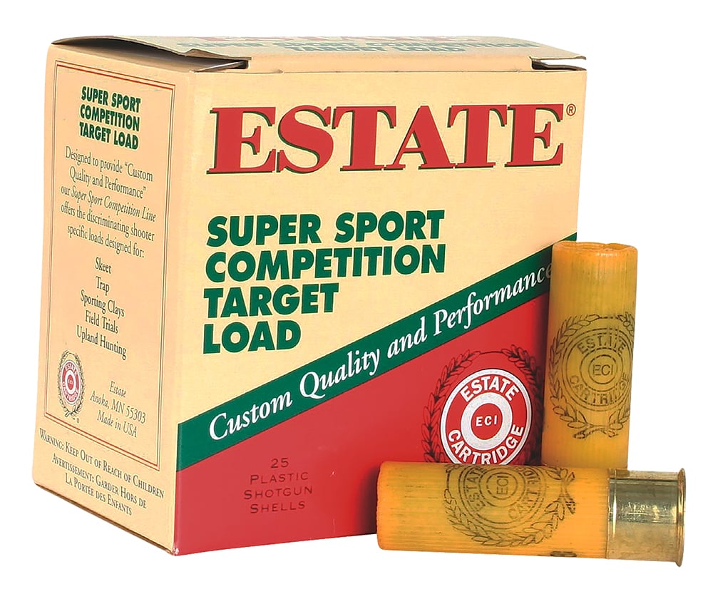 Estate Super Sport Target Load 20 Gauge 2.75 in. 7/8 oz. 7.5 Shot 25 rd. - No Credit Card Fees - Low, flat rate shipping