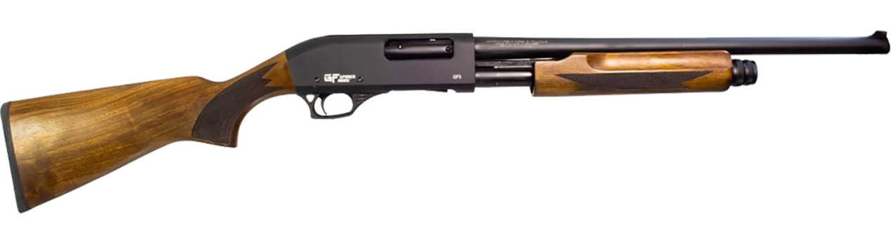 GForce P3 12GA Pump Action Shotgun with Walnut Stock