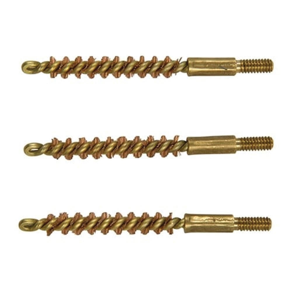 Brownells .17 Cal #5-40 Male Standard Line Bore Brush, Pack of 3