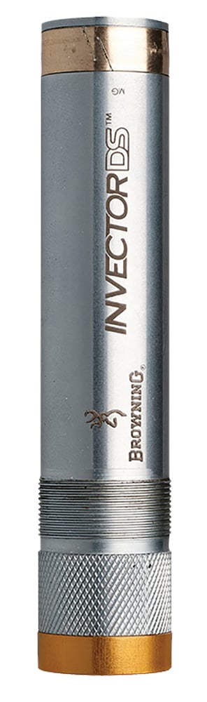 Browning Invector-DS 12 Gauge Skeet Extended Choke Tube, Silver w/ Gold Band - 1134293