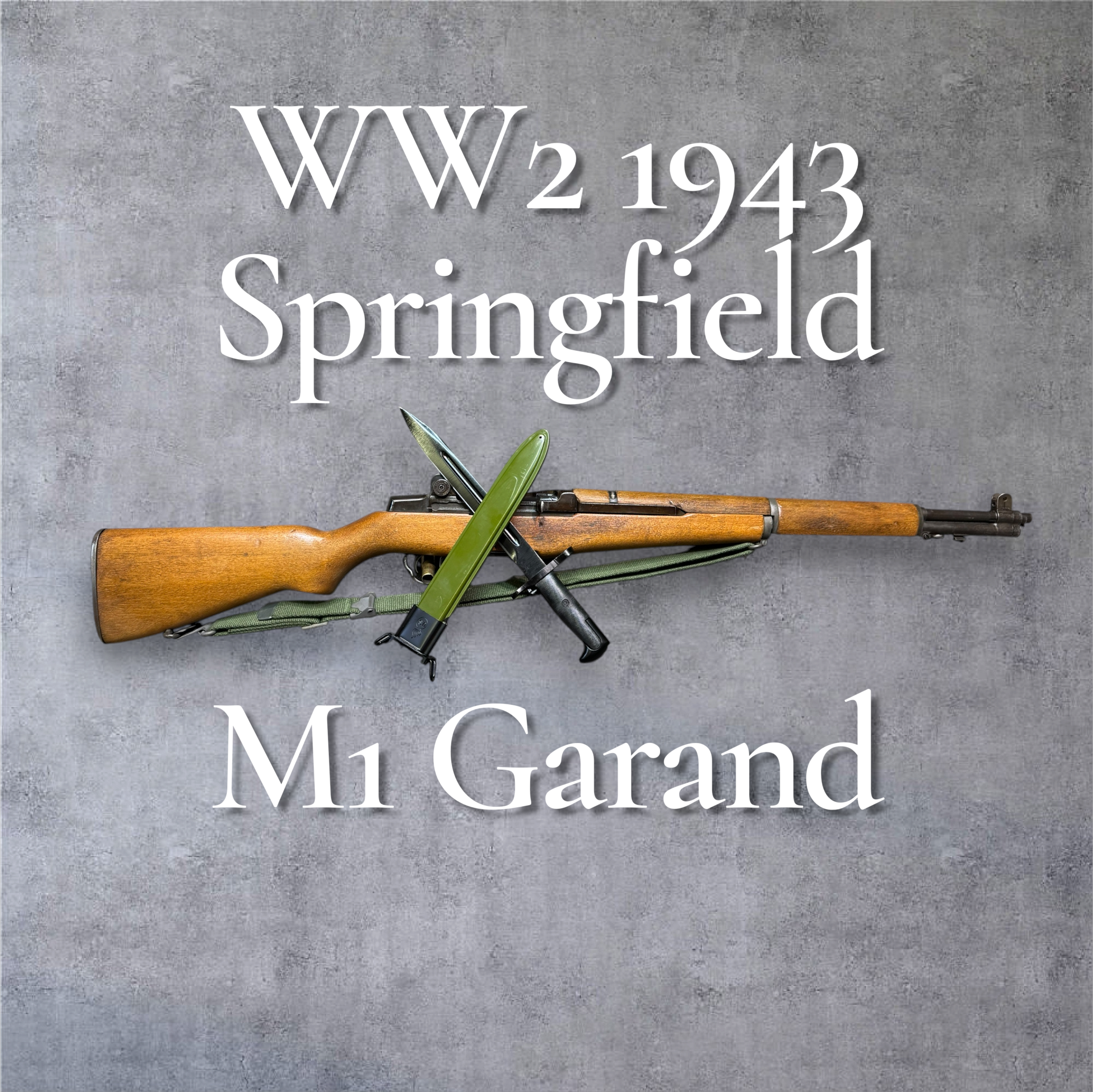 SPRINGFIELD ARMORY M1 Garand WW2 1943 US Rifle (Used)