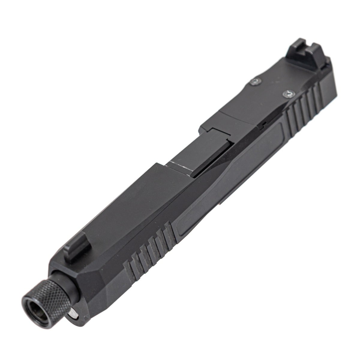 PSA Dagger Complete RMR Slide Assembly with Threaded Barrel, Extreme Carry Cut, Black