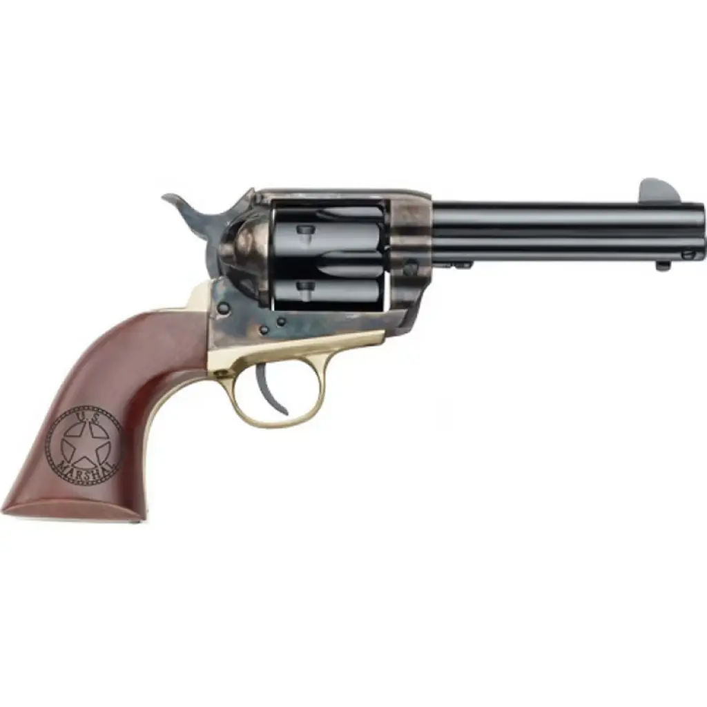 Pietta 1873 GWII US Marshal Revolver 357 Mag. 4.75 in. Walnut Grip w/ 9mm Cylinder