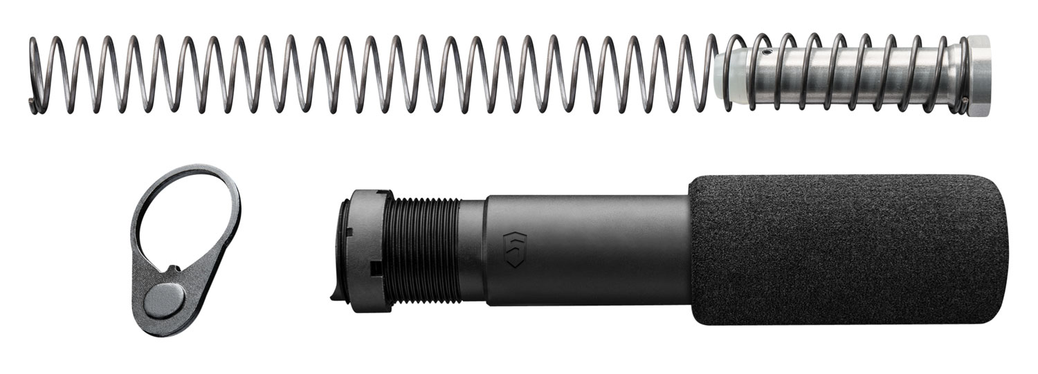 Phase 5 Buffer Tube Complete Assembly for AR-15 Pistol, Black - PBT-CA