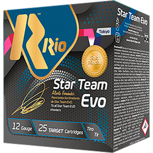 Rio Ammunition STT28LT75 Star Team Training Target Load 12GA 2.75\" 1oz #7.5 Shot 28 gram - 25sh Box